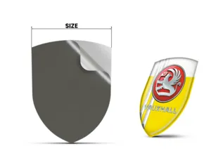 Vauxhall Vinyl Logoaufkleber Pro Max Robust Elegant Layout